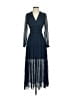 Intermix 100% Polyester Blue Casual Dress Size 2 - photo 1