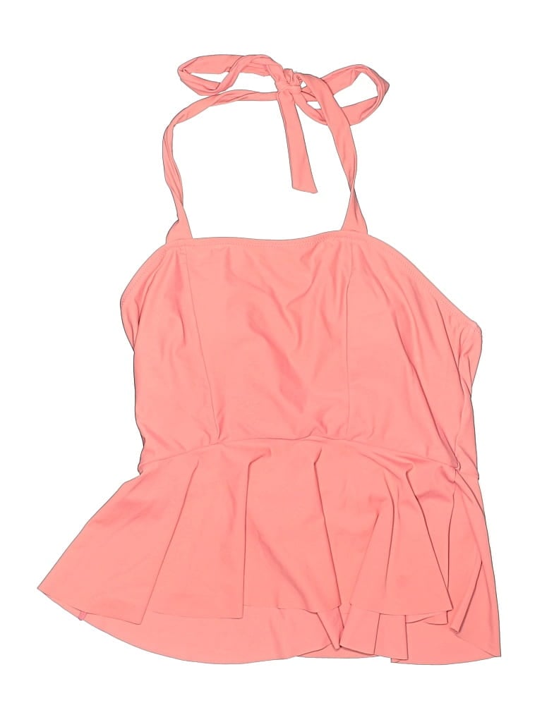 Pre-owned Unbranded Swimsuit Top Pink Swimwear