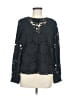 Just Black Long Sleeve Blouse Size M - photo 1