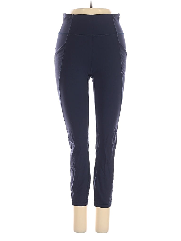 Pre-owned Lululemon Athletica Active Pants In Blue