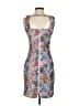 H&M Paisley Gray Cocktail Dress Size 4 - photo 2