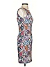 H&M Paisley Gray Cocktail Dress Size 4 - photo 4