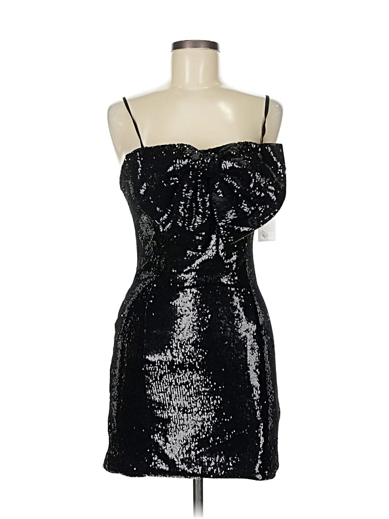 Pre-owned Ronny Kobo Cocktail Dress In Black