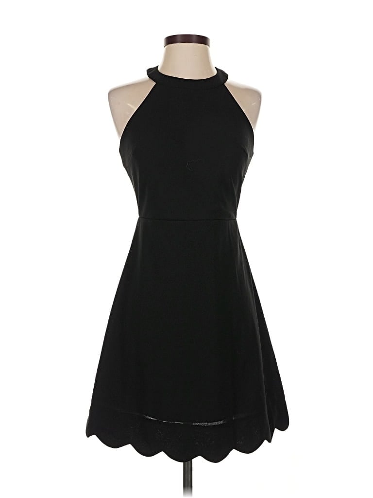 Pre-owned Lulus Cocktail Dress In Black