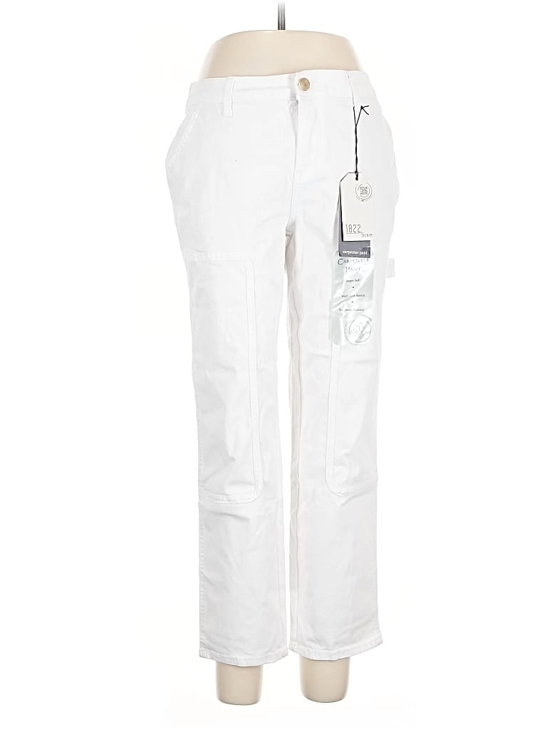 Pre-owned 1822 Denim Casual Pants In White
