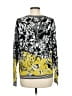 Laurel Print Yellow Pullover Sweater Size 8 - photo 2