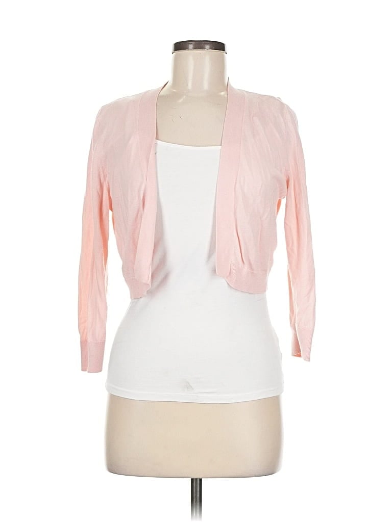 Pre-owned Talbots Cardigan Sweater In Pink
