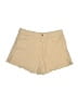 DAZY 100% Cotton Solid Tan Khaki Shorts Size L - photo 1