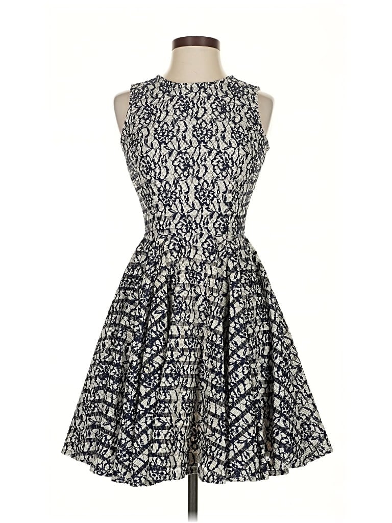 Pre-owned Maison Jules Cocktail Dress In Blue