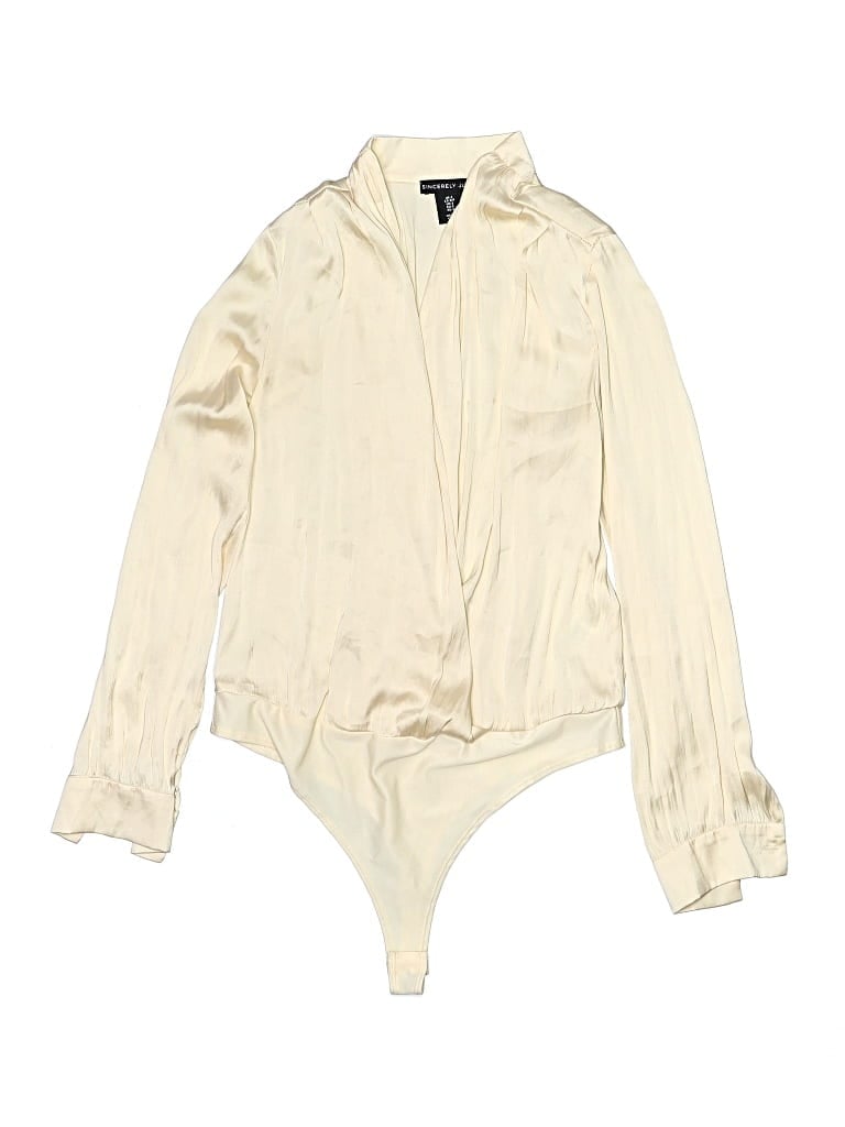 Pre-owned Sincerely Jules Bodysuit In White