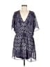 Free People 100% Polyester Paisley Blue Casual Dress Size M - photo 1