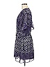 Free People 100% Polyester Paisley Blue Casual Dress Size M - photo 5