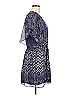 Free People 100% Polyester Paisley Blue Casual Dress Size M - photo 4
