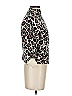 Line & Dot Animal Print Black Cardigan Size XS (petite) - photo 4