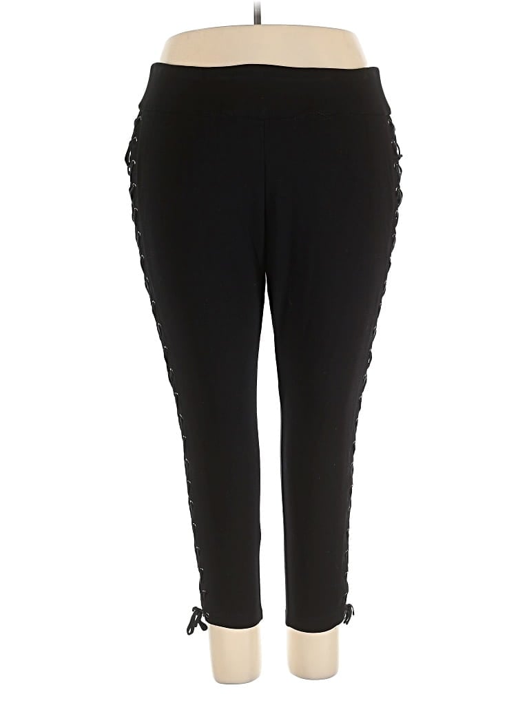 Pre-owned Lane Bryant Active Pants In Black