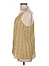 CAbi 100% Polyester Yellow Sleeveless Top Size M - photo 5
