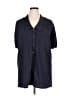 Maje Black Short Sleeve Blouse Size 34 waist - photo 1