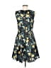 Bar III 100% Polyester Tropical Teal Cocktail Dress Size M - photo 2