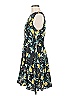 Bar III 100% Polyester Tropical Teal Cocktail Dress Size M - photo 5