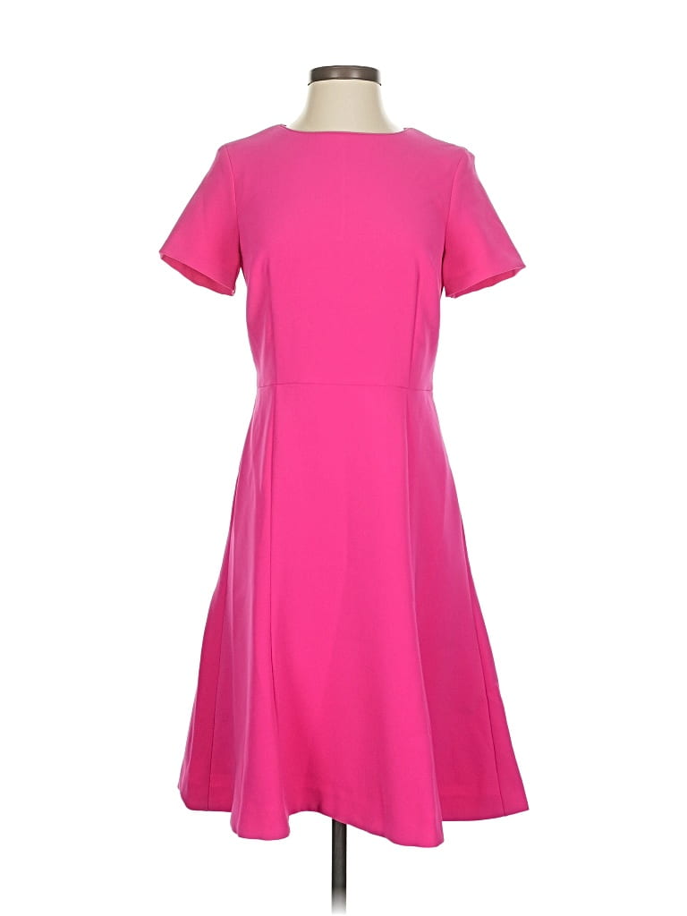 Pre-owned Ann Taylor Casual Dress In Pink