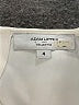 Adam Lippes Collective 100% Polyester White Short Sleeve Blouse Size 4 - photo 6