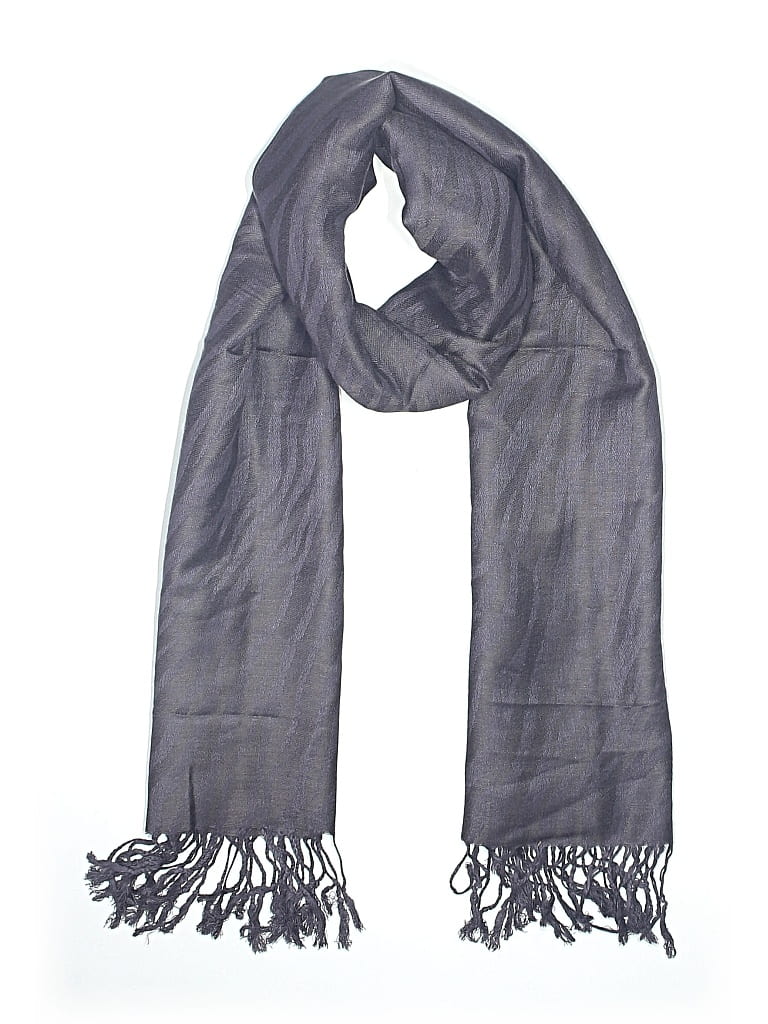 Pre-owned Unbranded Scarf In Gray
