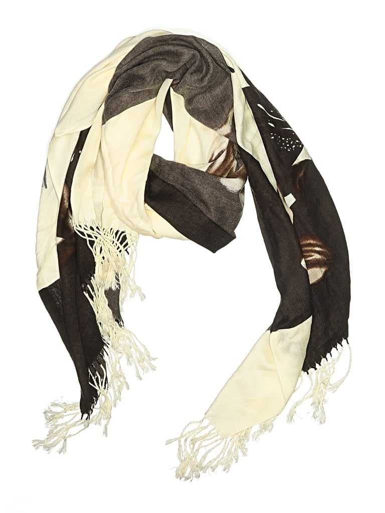 Pre-owned Unbranded Scarf In White