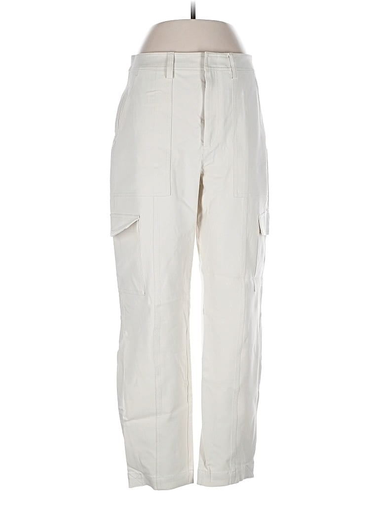 Pre-owned Banana Republic Cargo Pants In White