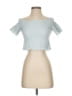 Willow & Clay Blue Short Sleeve Top Size XS - photo 1