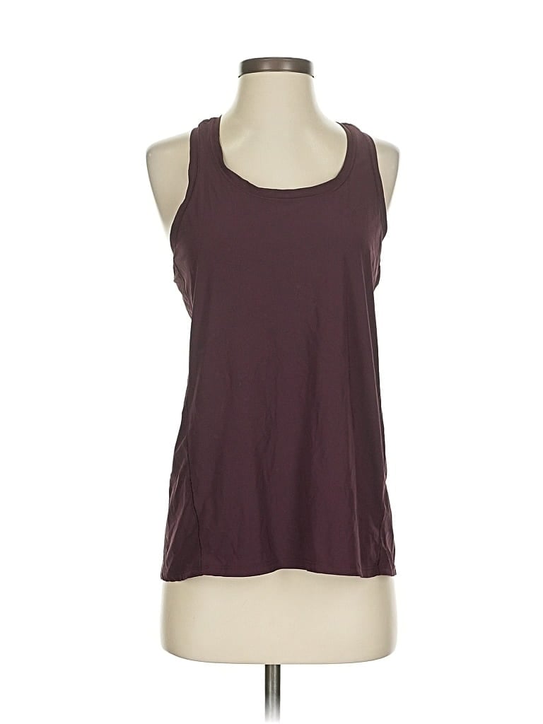 Pre-owned Athleta Active Tank Top In Burgundy
