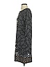 Max Studio Paisley Gray Casual Dress Size XS - photo 5
