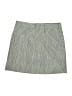 Annika Cutter & Buck 100% Polyester Chevron-herringbone Gray Skort Size 8 - photo 1
