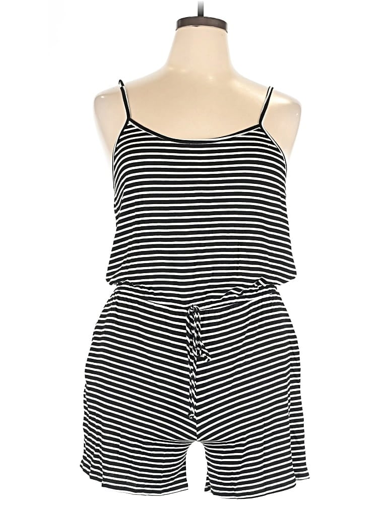 Agnes & Dora Romper In Black