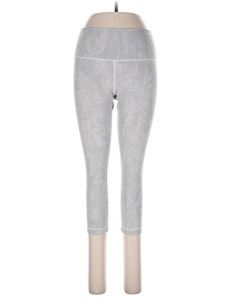 Pre-owned Lululemon Athletica Active Pants In Gray