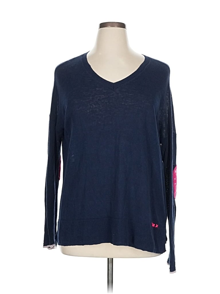 Pre-owned Lisa Todd Pullover Sweater In Blue