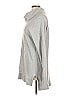 Joan Vass Silver Turtleneck Sweater Size L - photo 5