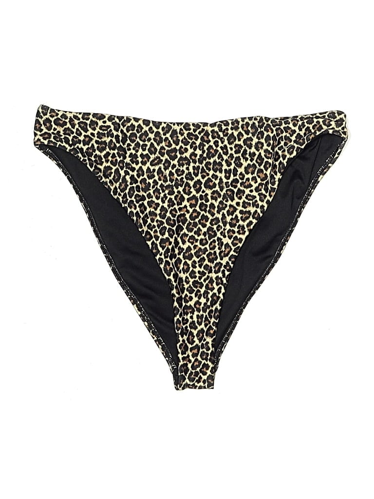 Pre-owned Out From Under Swimsuit Bottoms In Gold