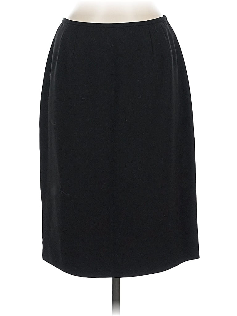 Pre-owned Anne Klein Formal Skirt In Black