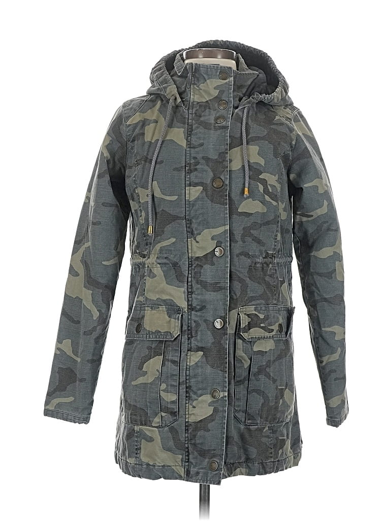 Pre-owned Natural Reflections Jacket In Gray