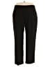 Saks Fifth Avenue Solid Black Casual Pants Size 20W - photo 1
