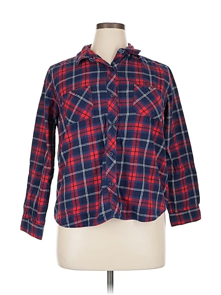 Pre-owned Assorted Brands Long Sleeve Button Down Shirt In Multi