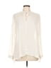 14th & Union 100% Polyester Ivory Long Sleeve Blouse Size L - photo 1