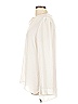 14th & Union 100% Polyester Ivory Long Sleeve Blouse Size L - photo 5