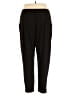 Leith Solid Black Casual Pants Size XXL - photo 2
