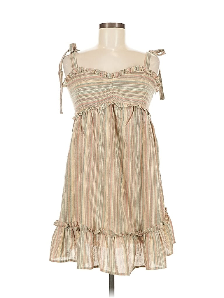 Pre-owned Storia Casual Dress In Brown