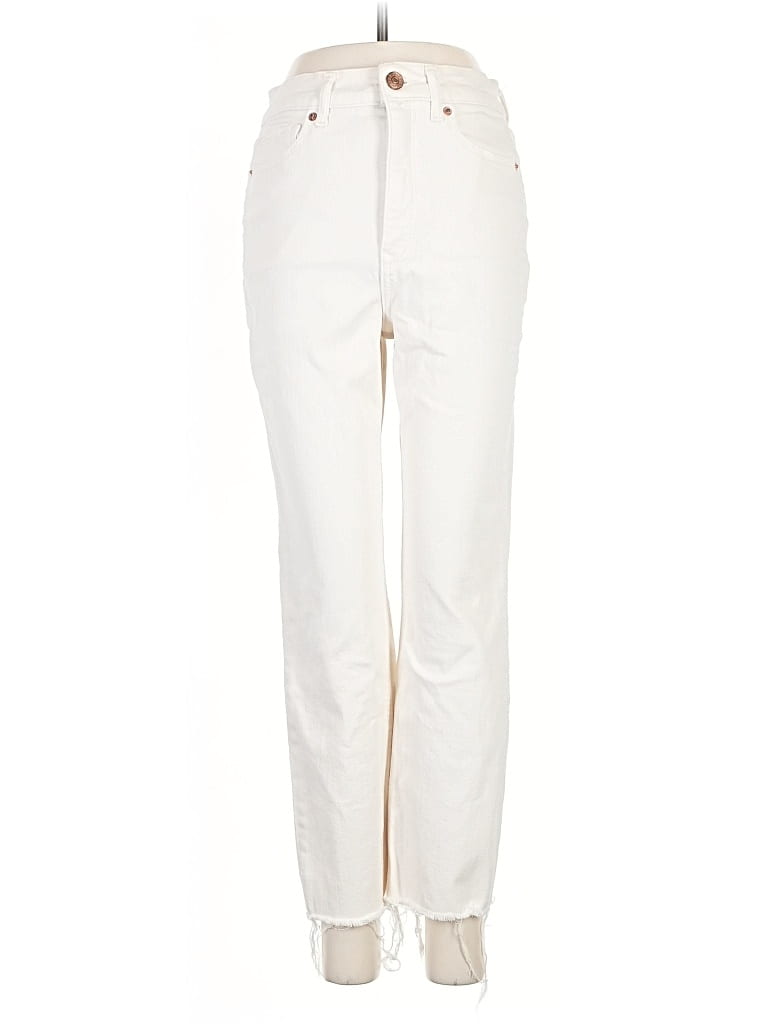 Pre-owned Express Jeans In White