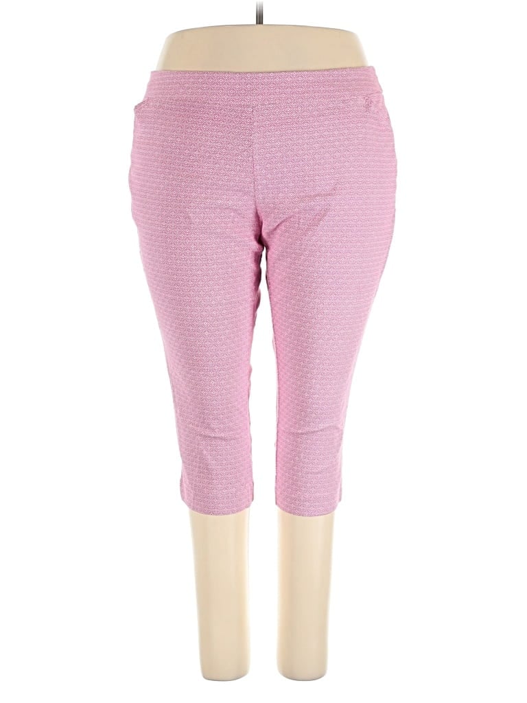 Pre-owned Kim Rogers Active Pants In Pink