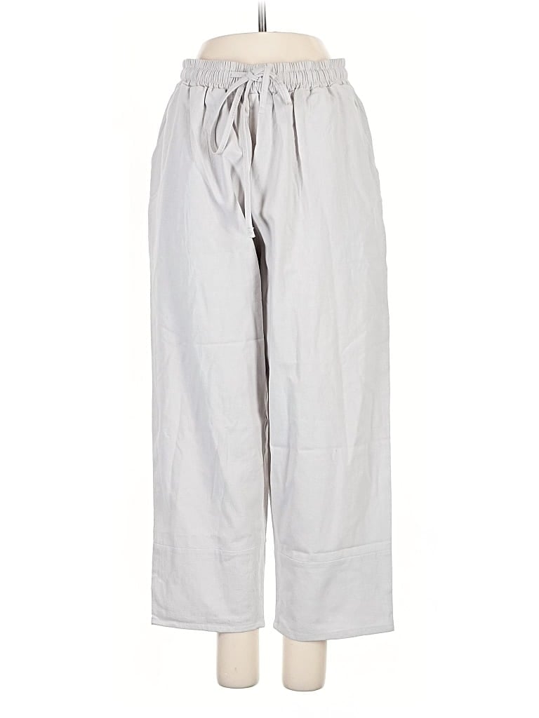 Pre-owned Unbranded Casual Pants In Gray