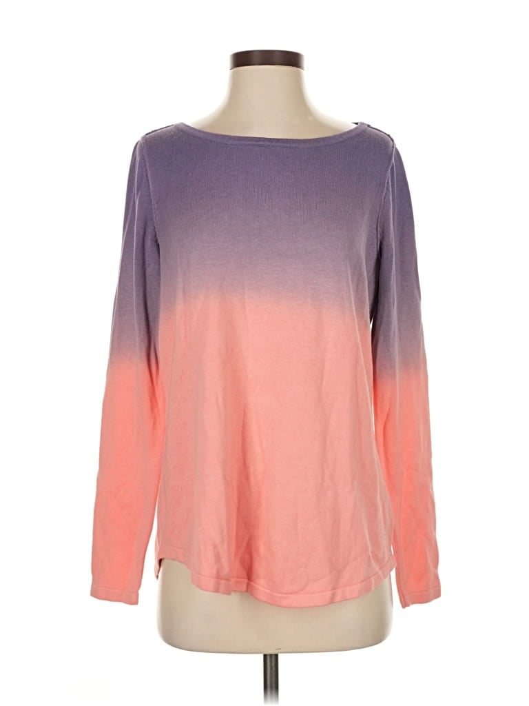 Pre-owned Belle By Kim Gravel Pullover Sweater In Pink