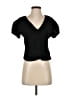 Madewell Black Short Sleeve Top Size 00 - photo 1